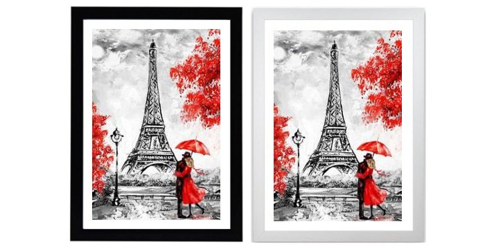 Romantic Paris Frame Choice